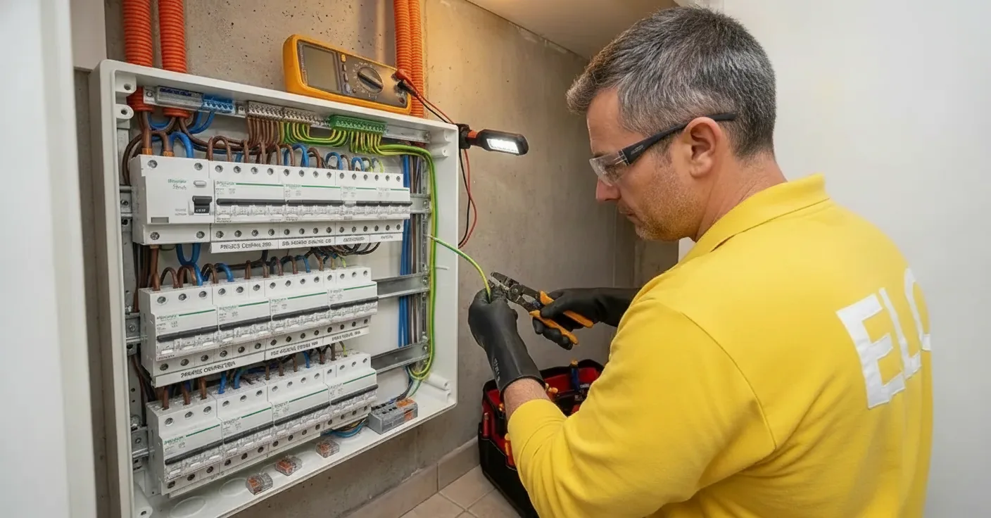 Installation électrique neuve et rénovation à Cergy