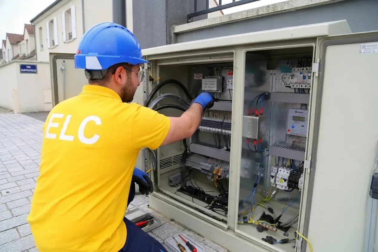 Dépannage de tableau électrique à Cergy