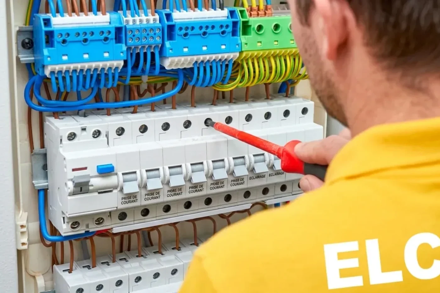 Dépannage de tableau électrique à Cergy